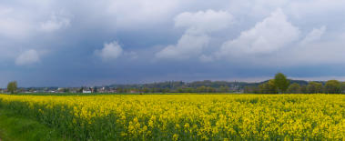 1. Mai 2023 - Das Aprilwetter gibt sich noch nicht geschlagen.